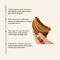 Brosse drainante visage — Luméra