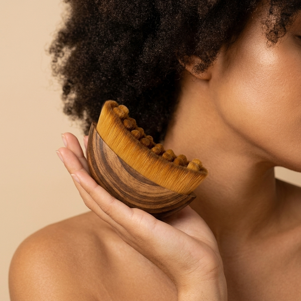 Brosse drainante visage — Luméra